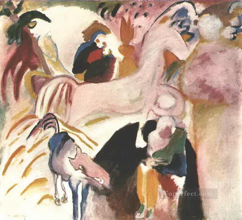 Horses Wassily Kandinsky Oil Paintings